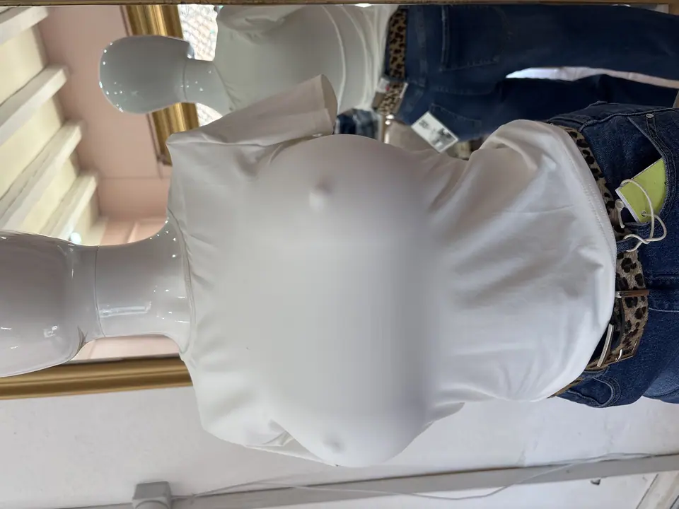Blusa manga corta básica