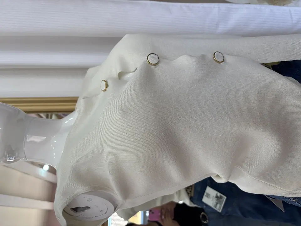 Chaleco punto beige