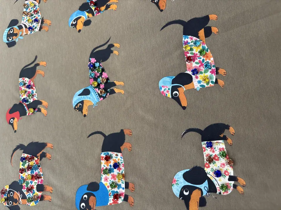 Blusa perritos salchicha