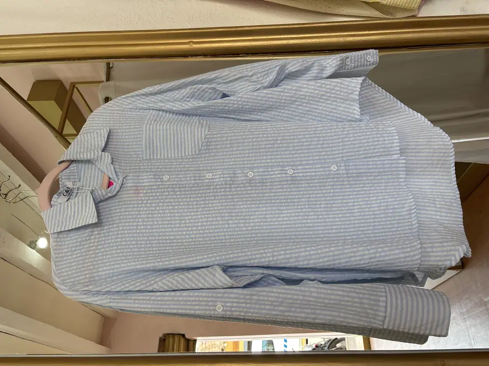 Camisa de rayas playera