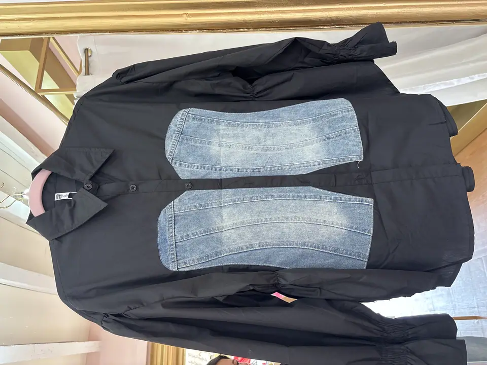 Camisa Corset de mezclilla