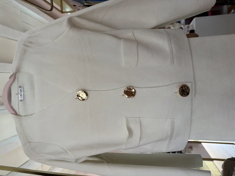 Conjunto blanco punto