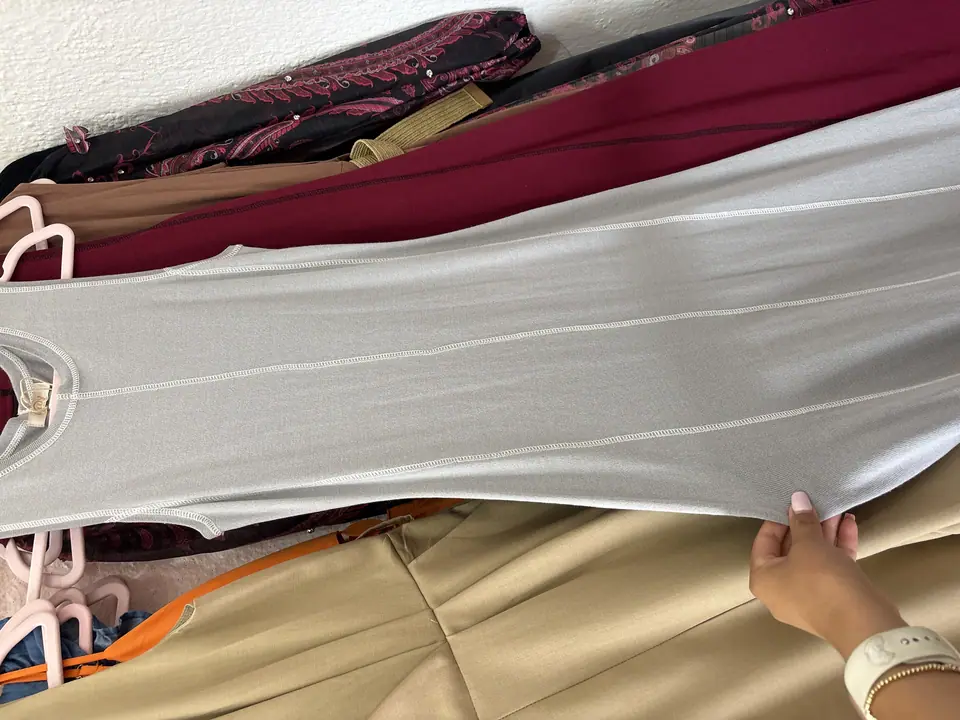 Vestido ligero costura
