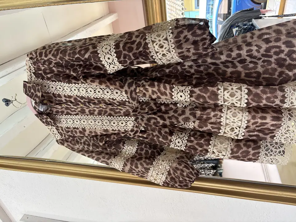 Vestido de animal print
