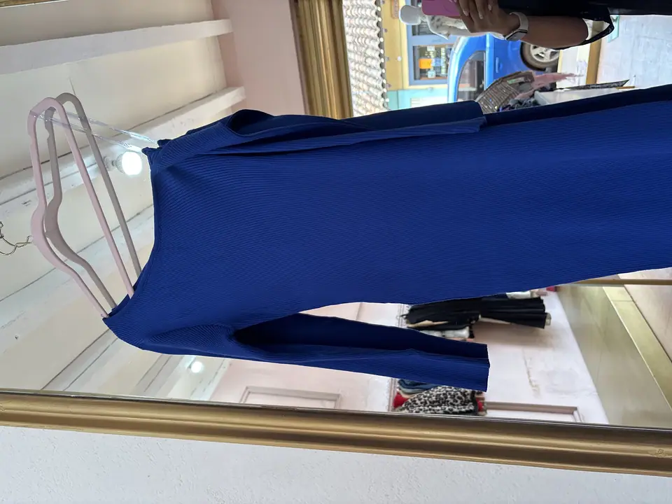 Vestido azul marino