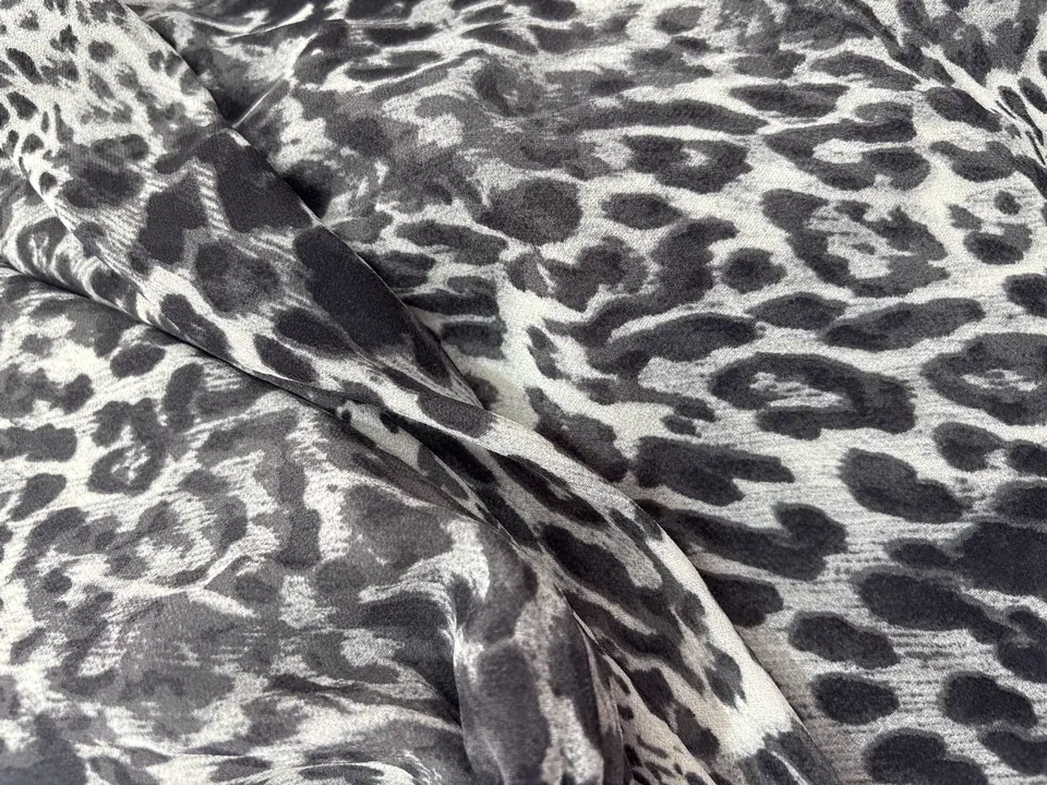 Vestido animal print