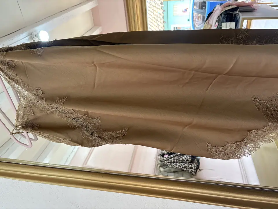 Vestido de satin