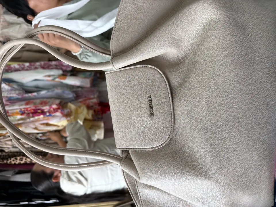 Bolsa beige tote