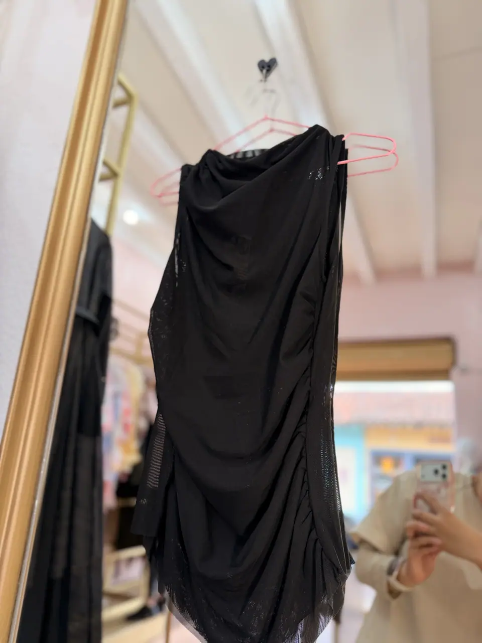 blusa transparente