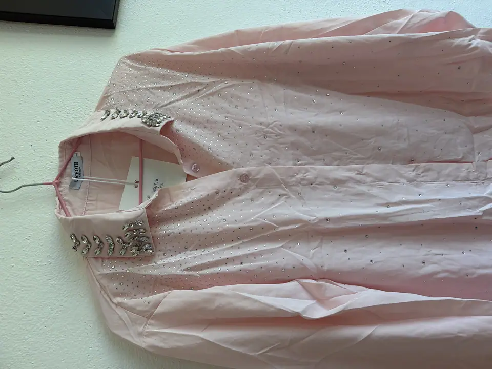 Camisa de brillos