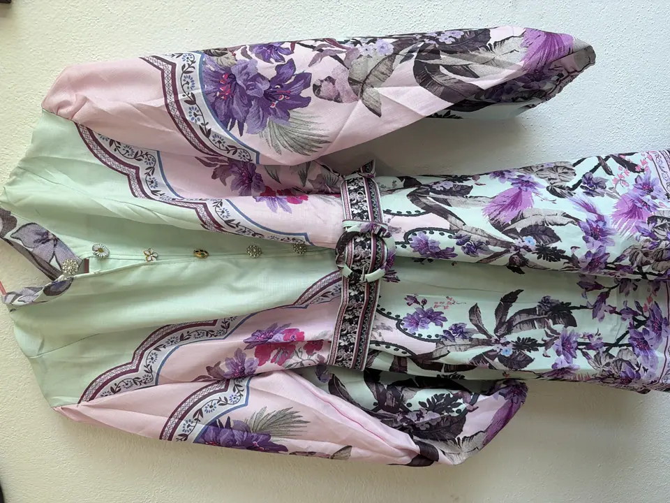 Vestido coreano con brillos