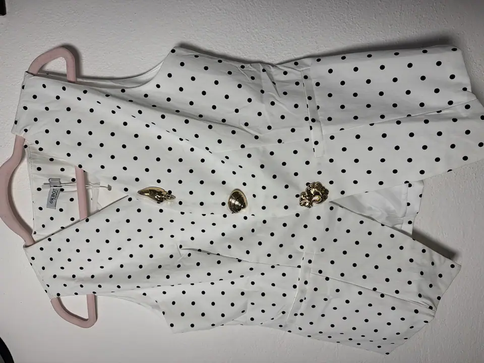 Conjunto blanco de puntos