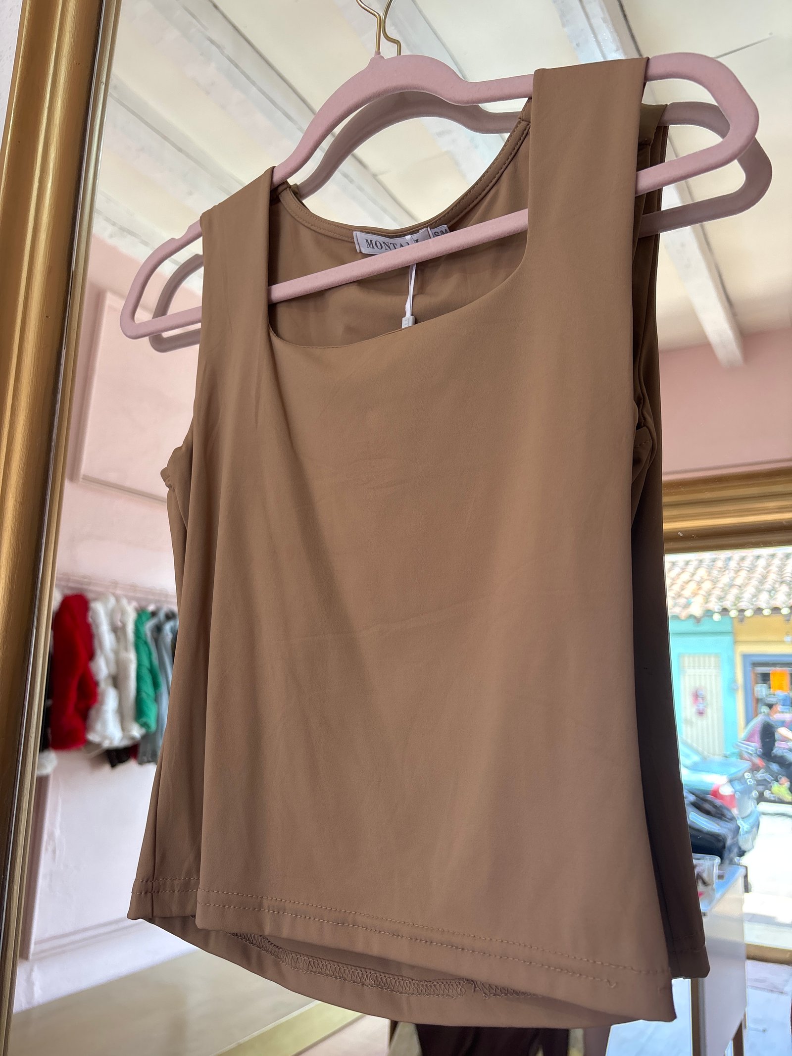 Blusa manga corta