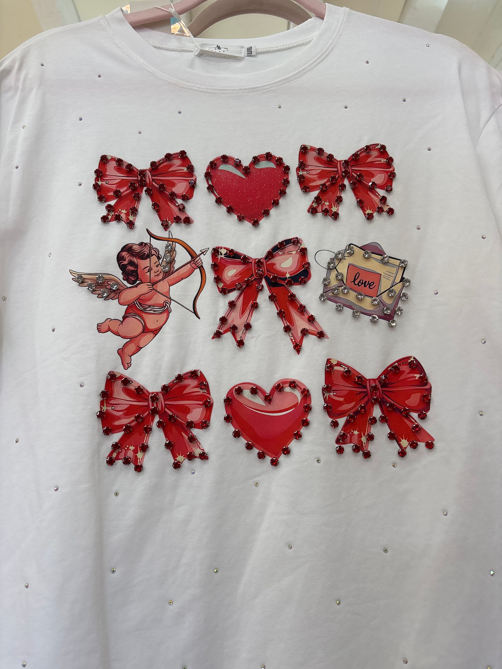 Blusa corazones