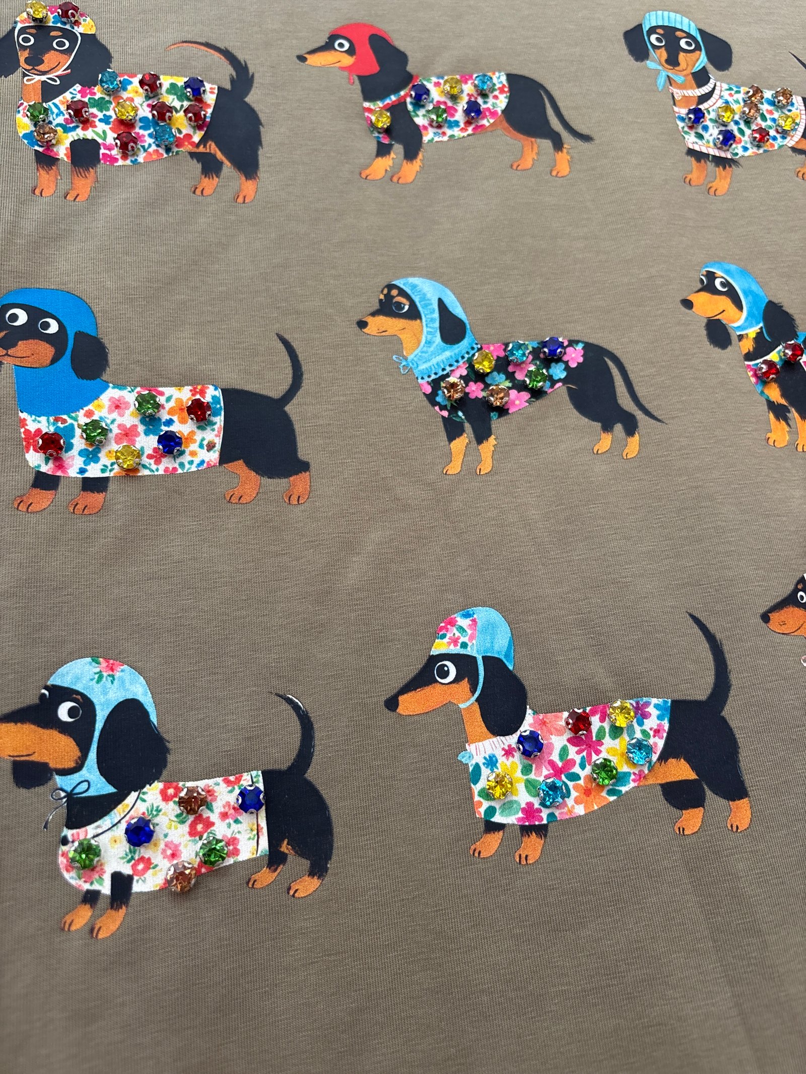 Blusa perritos salchicha
