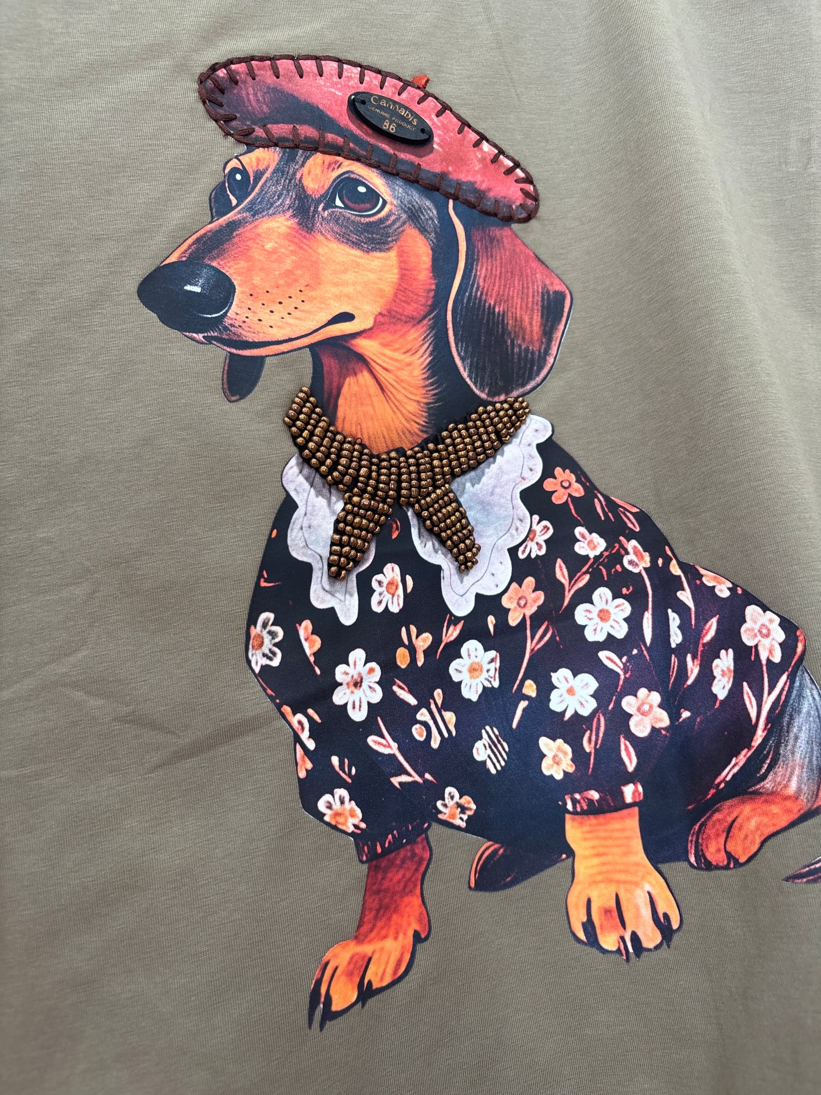 Blusa perrito sombrero