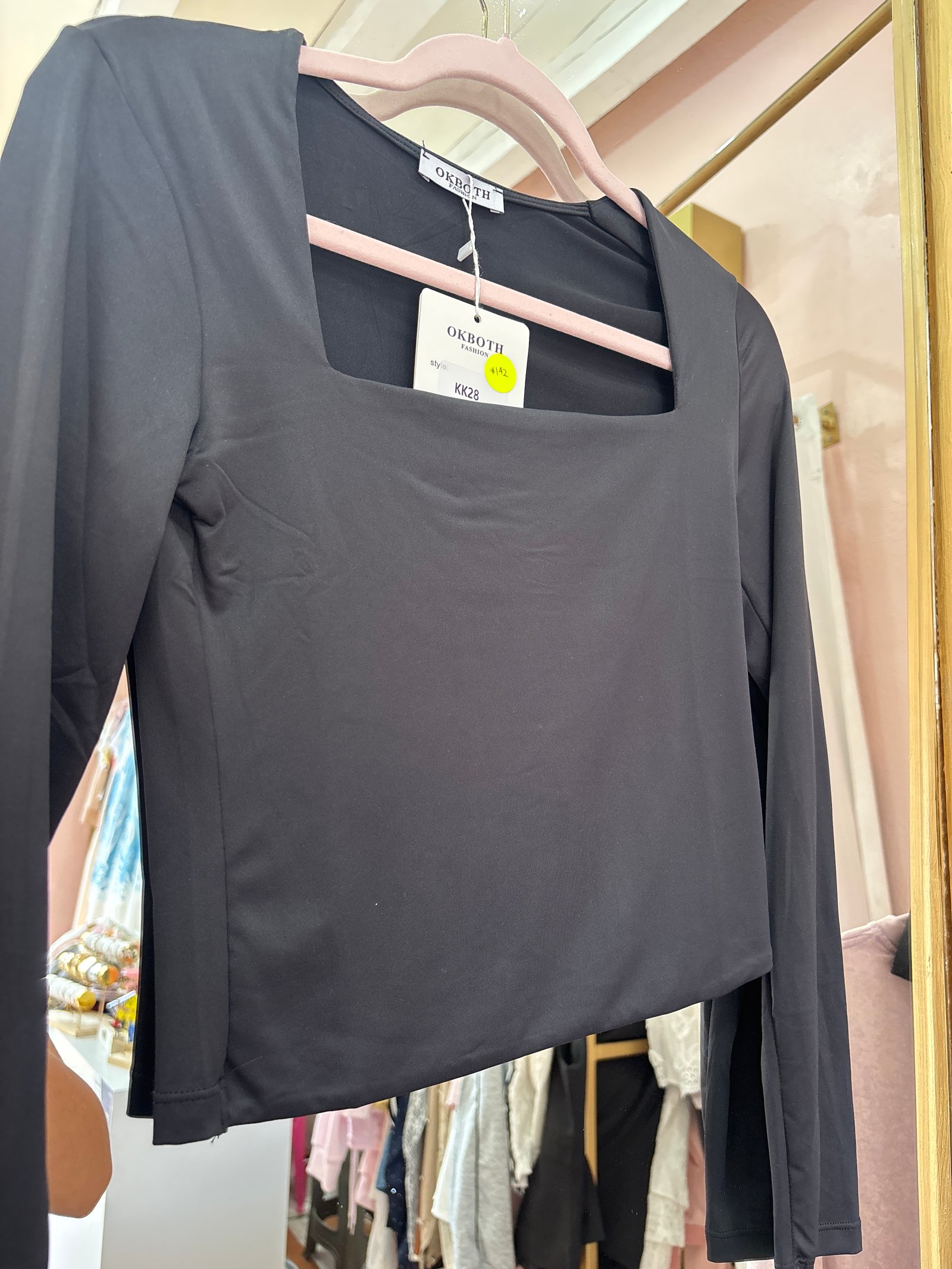 Blusa manga larga