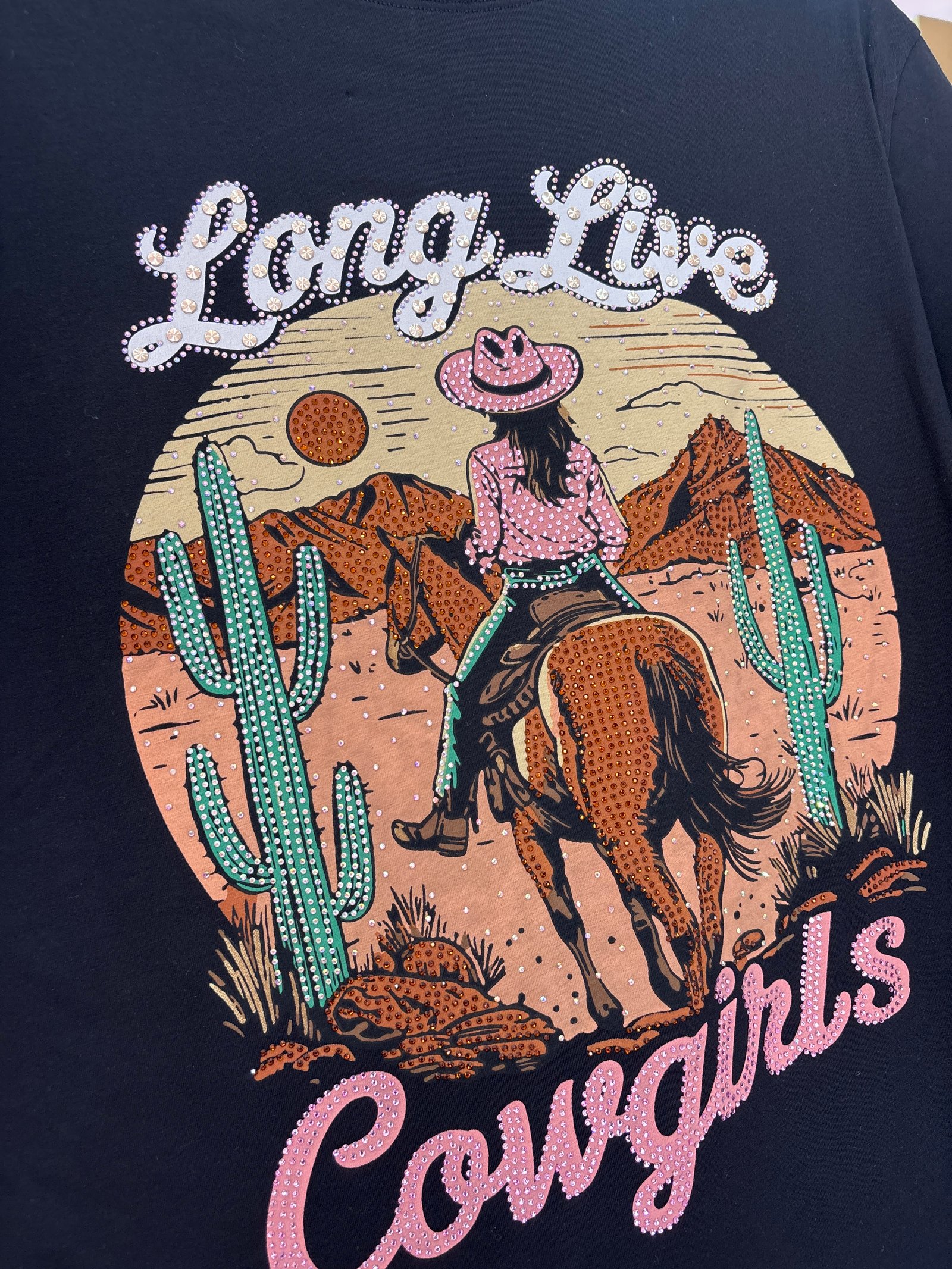 Blusa vaquera caballo
