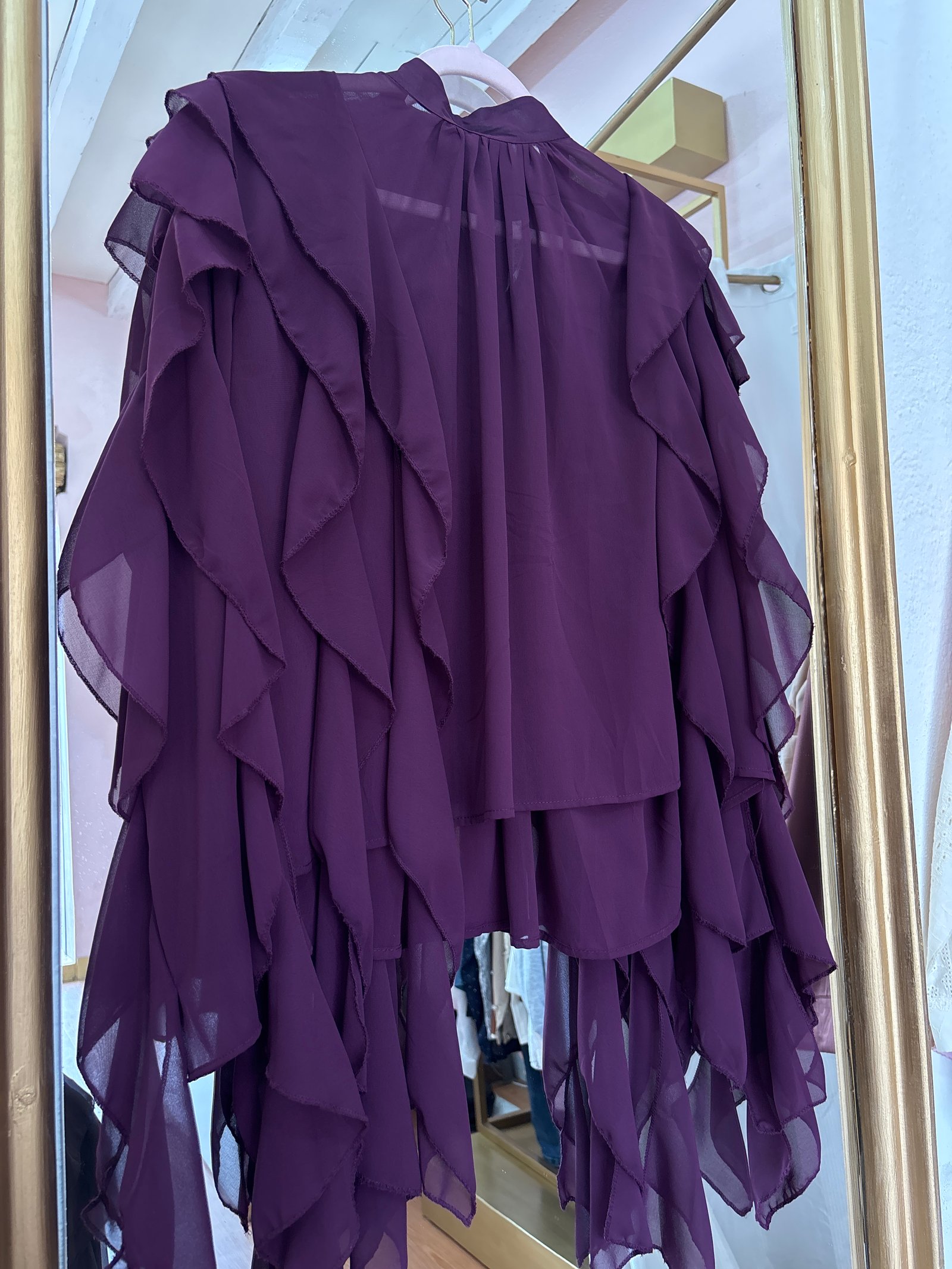 Blusa con olanes
