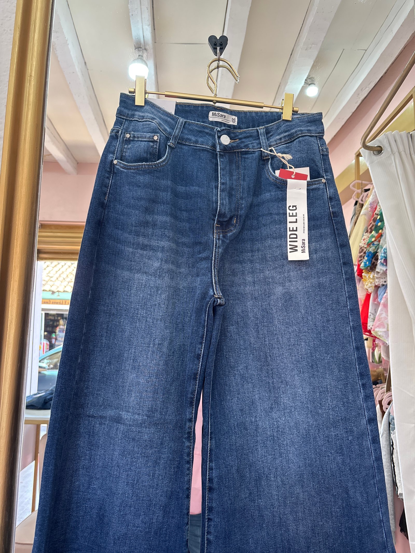 Pantalón over azul marino