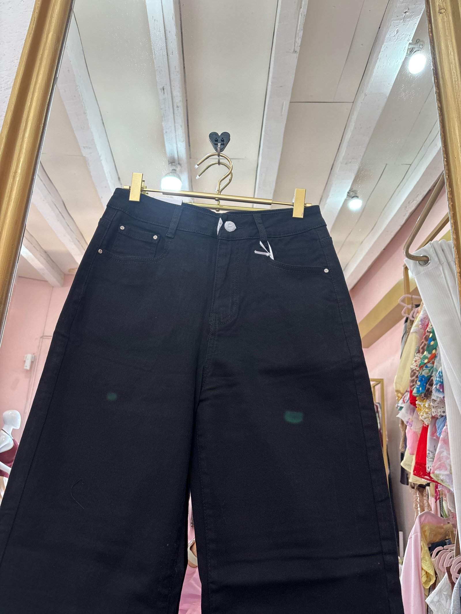 Pantalón over negro
