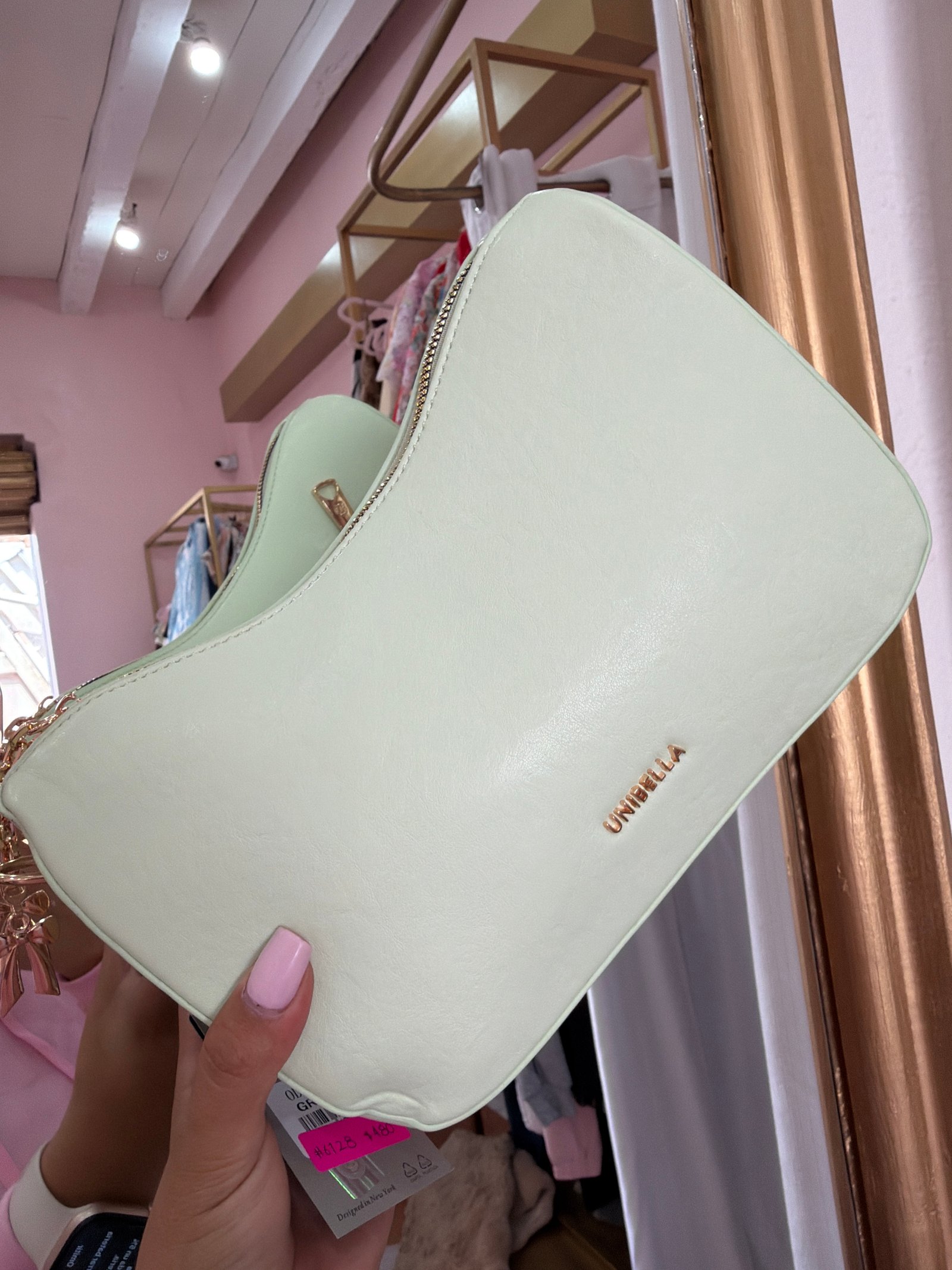 Bolsa verde pistache
