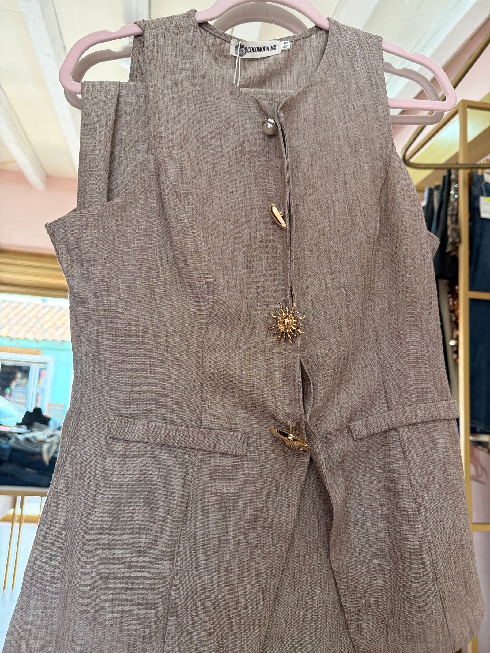 Conjunto beige