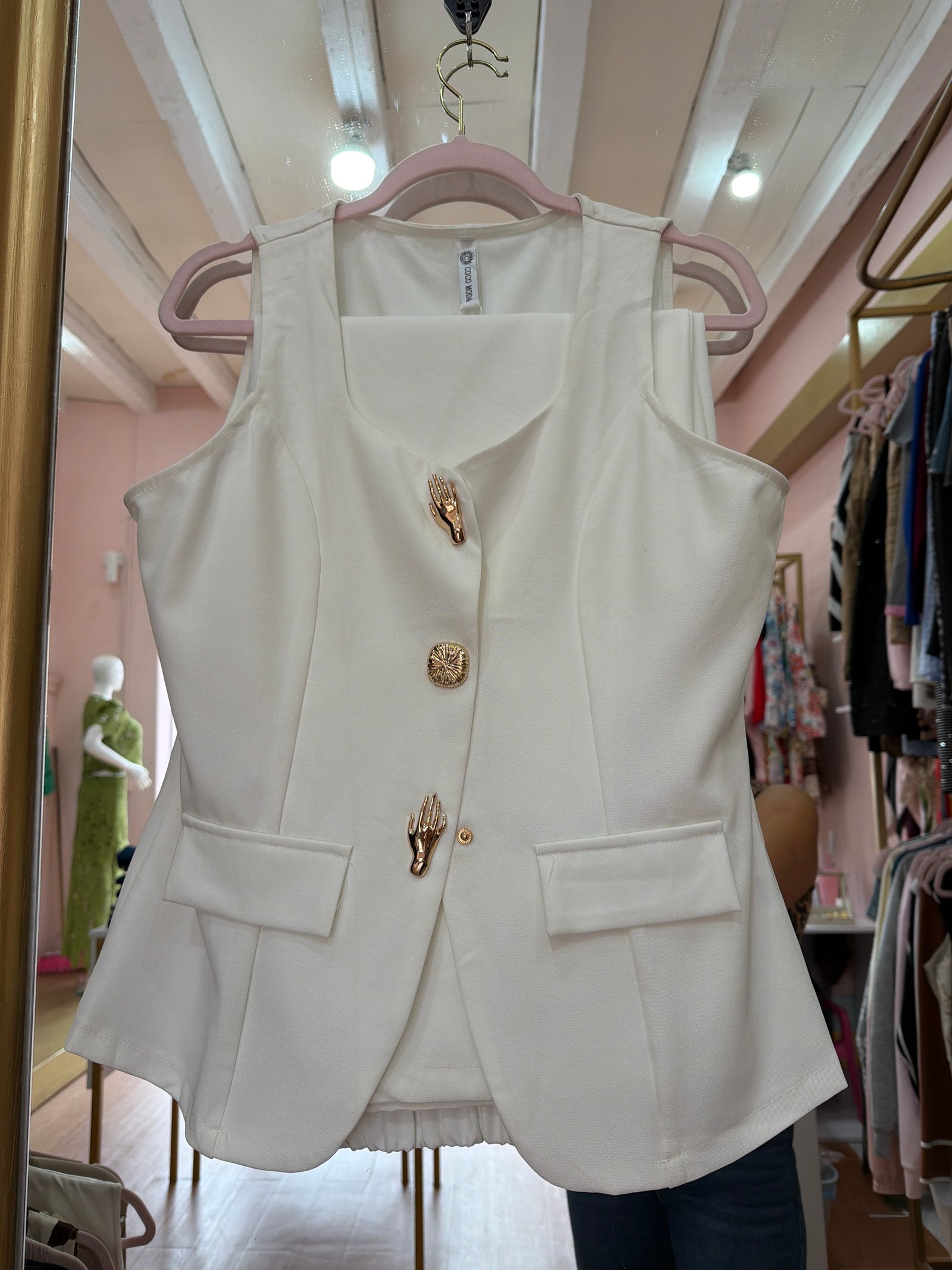 Conjunto blanco formal
