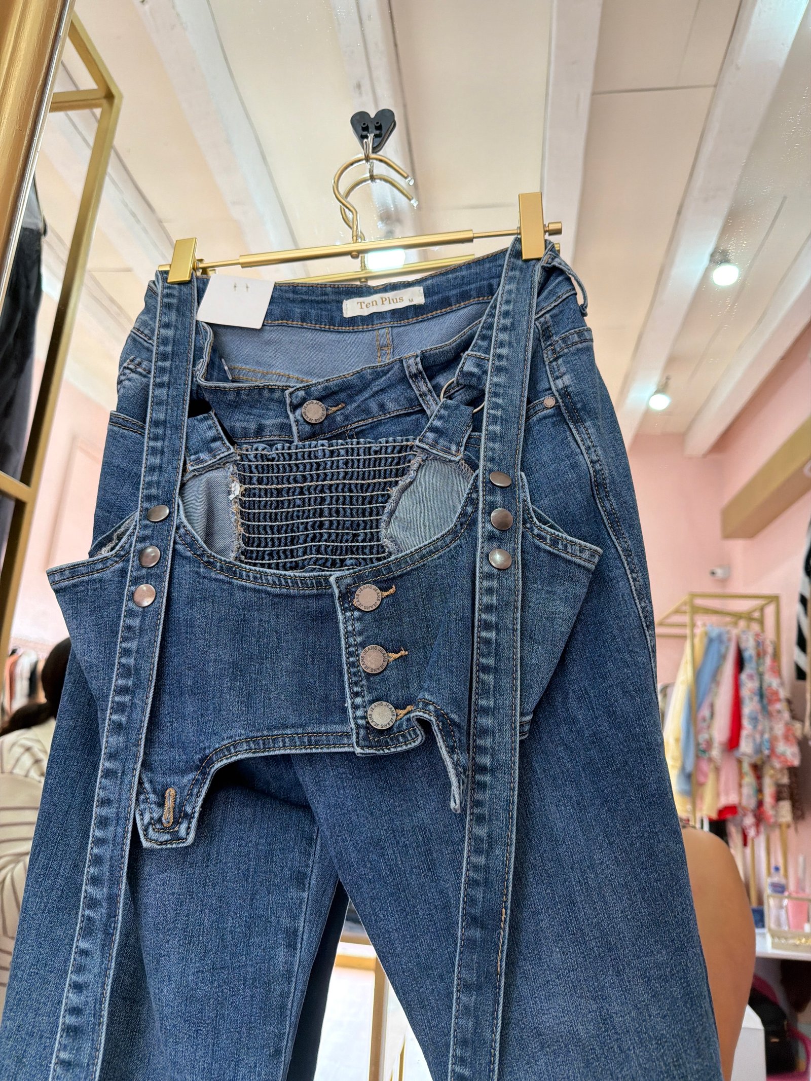Conjunto corset pantalón