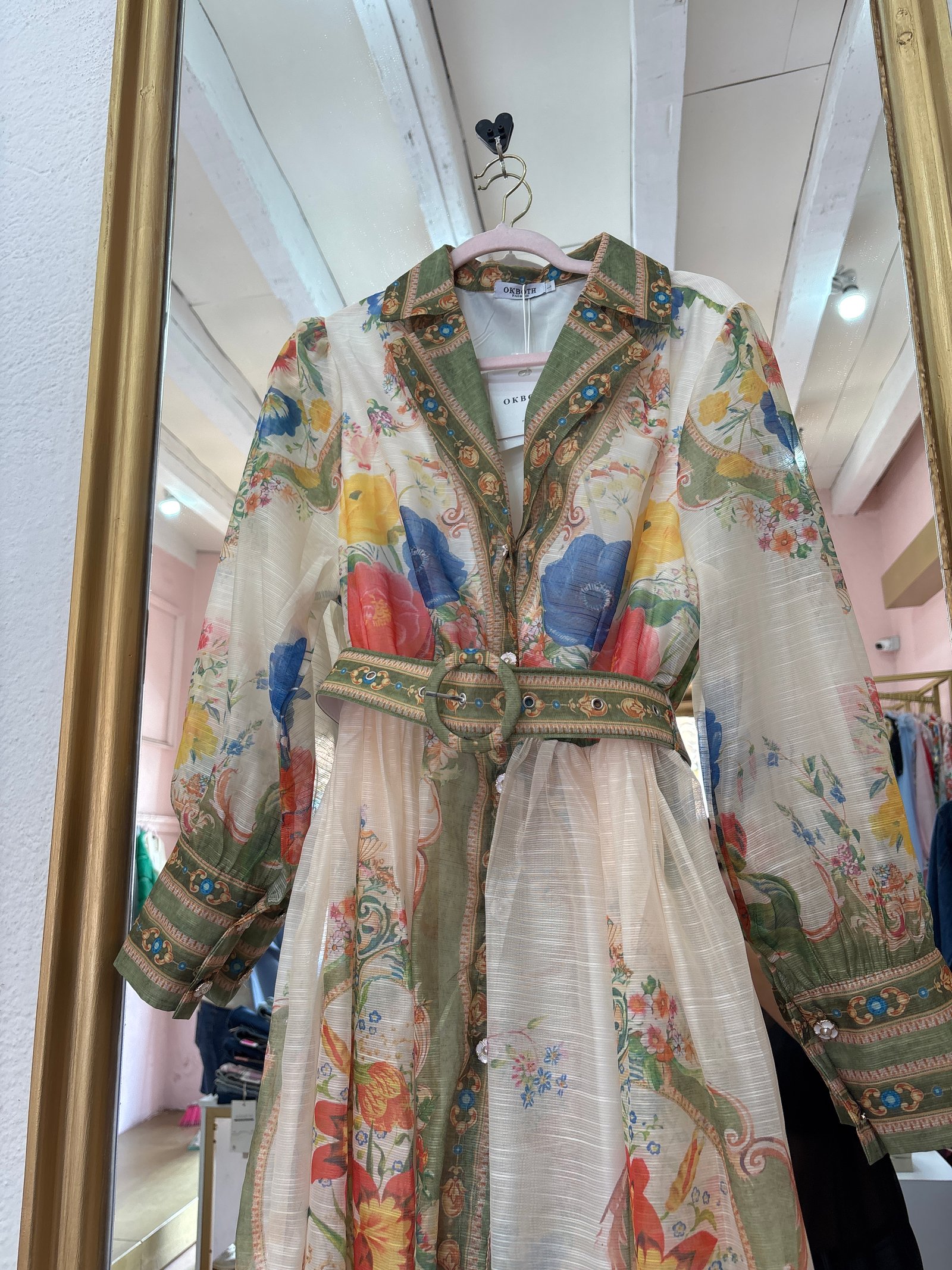 Maxi vestido coreano