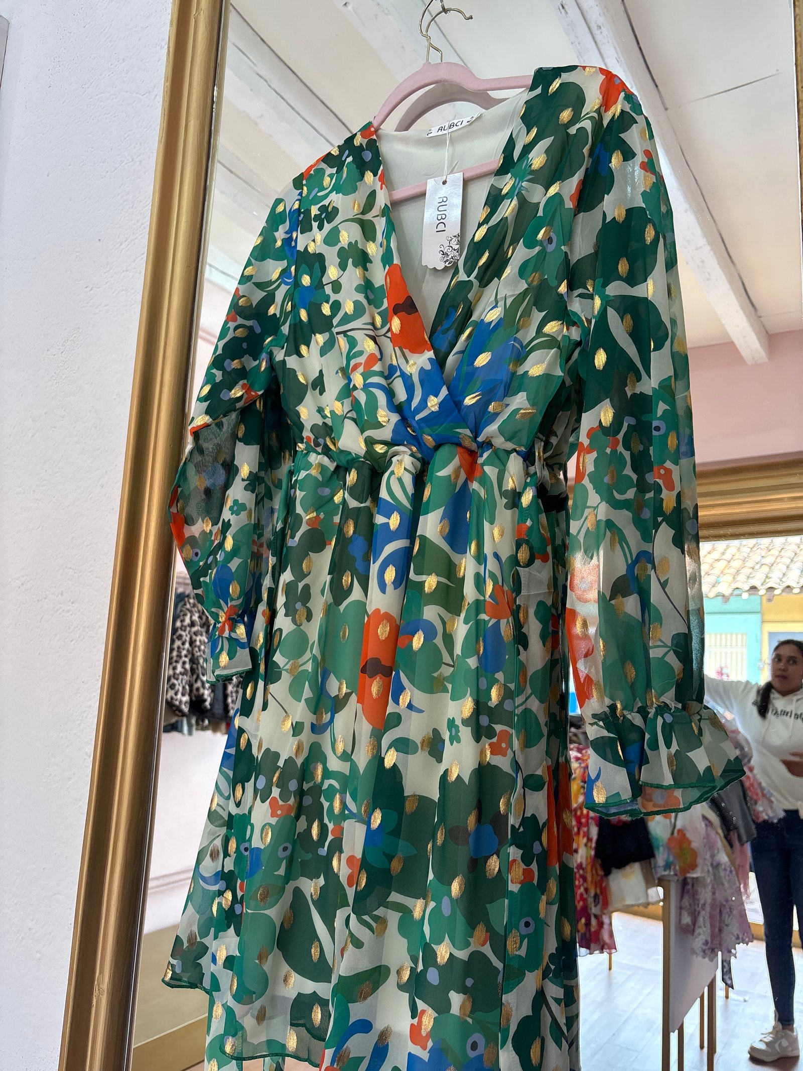 Vestido floreado