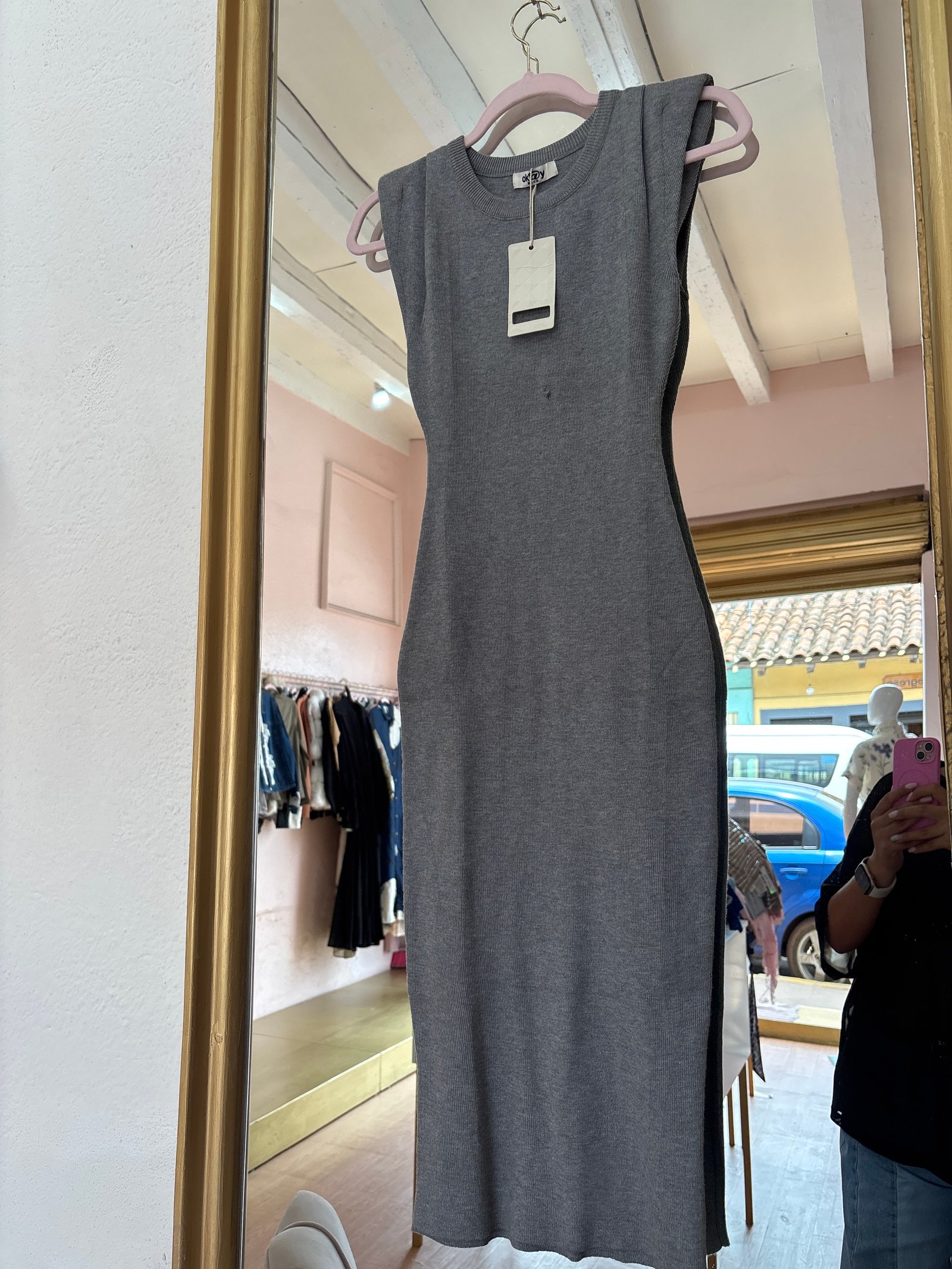 Vestido pegado