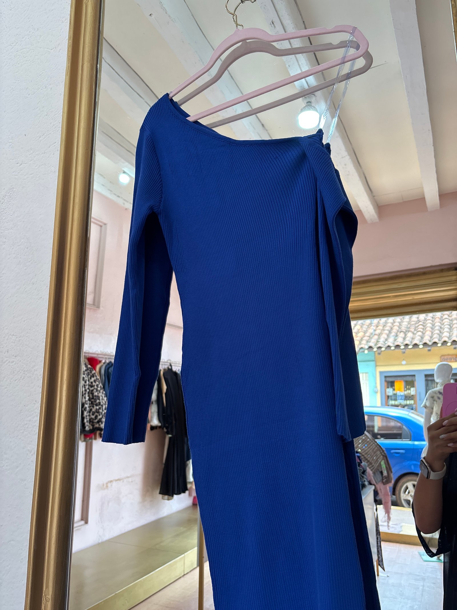 Vestido azul marino