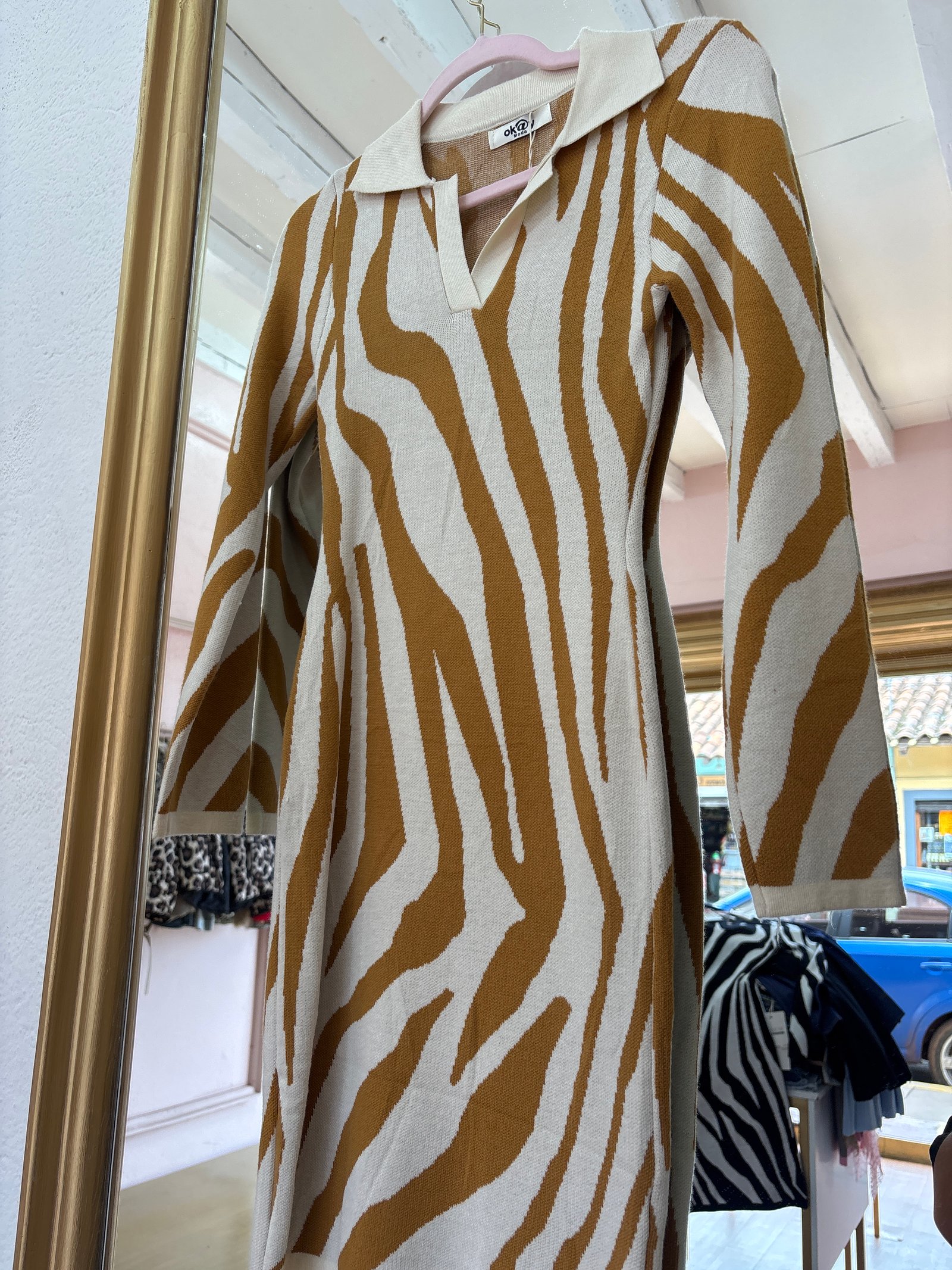 Vestidos pinto cebra