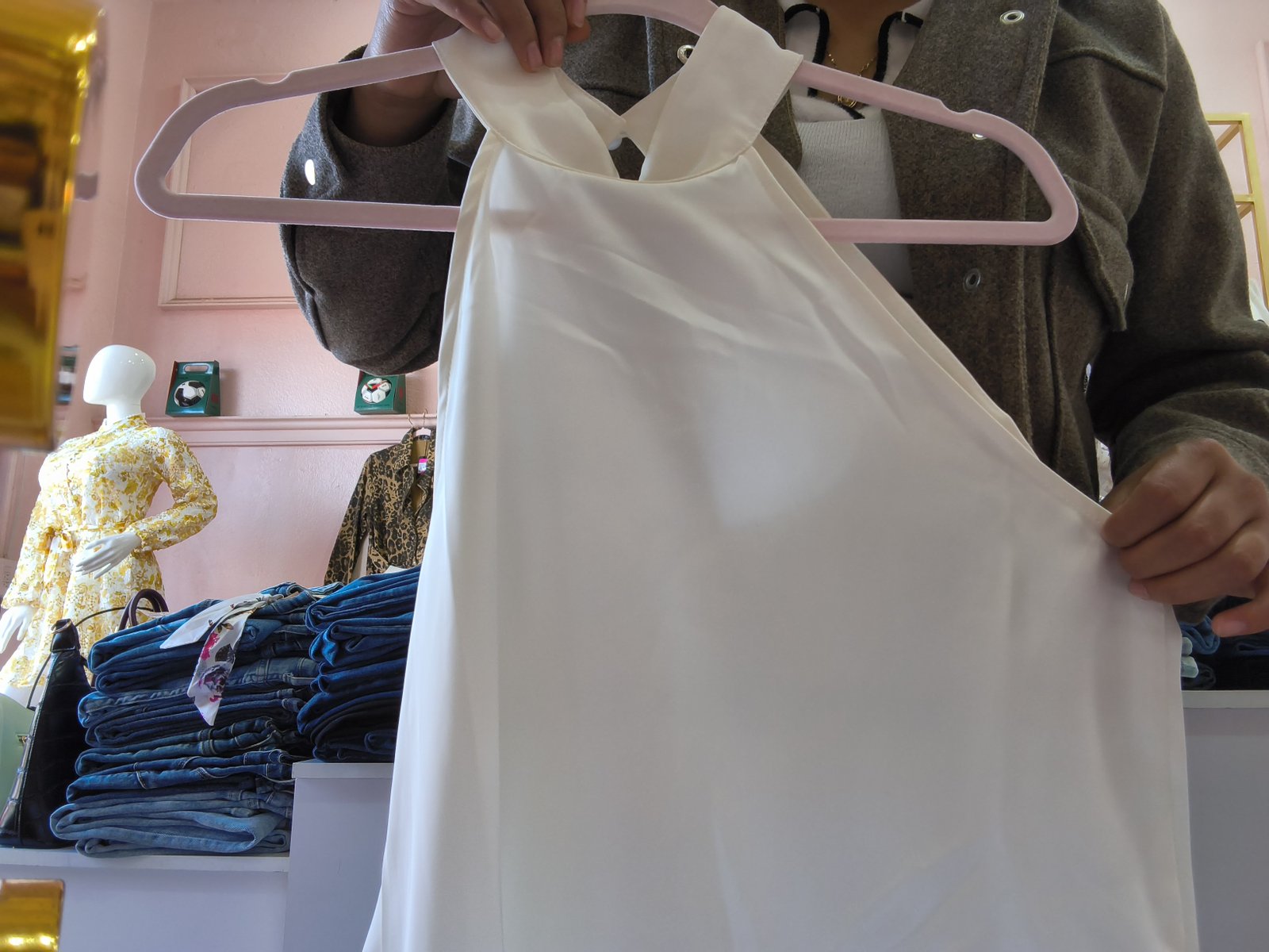 BLUSA SATIN