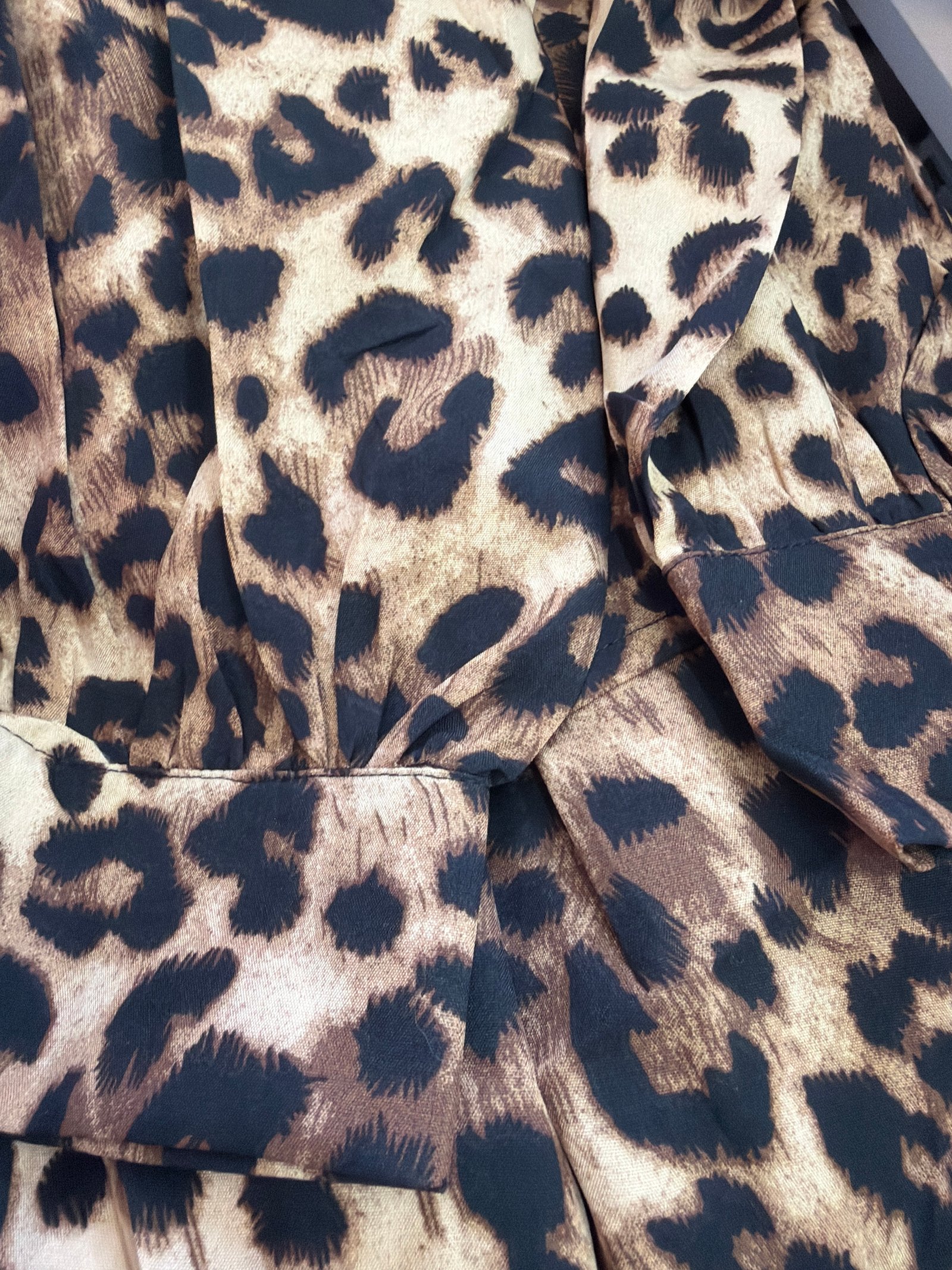 Vestido animal print