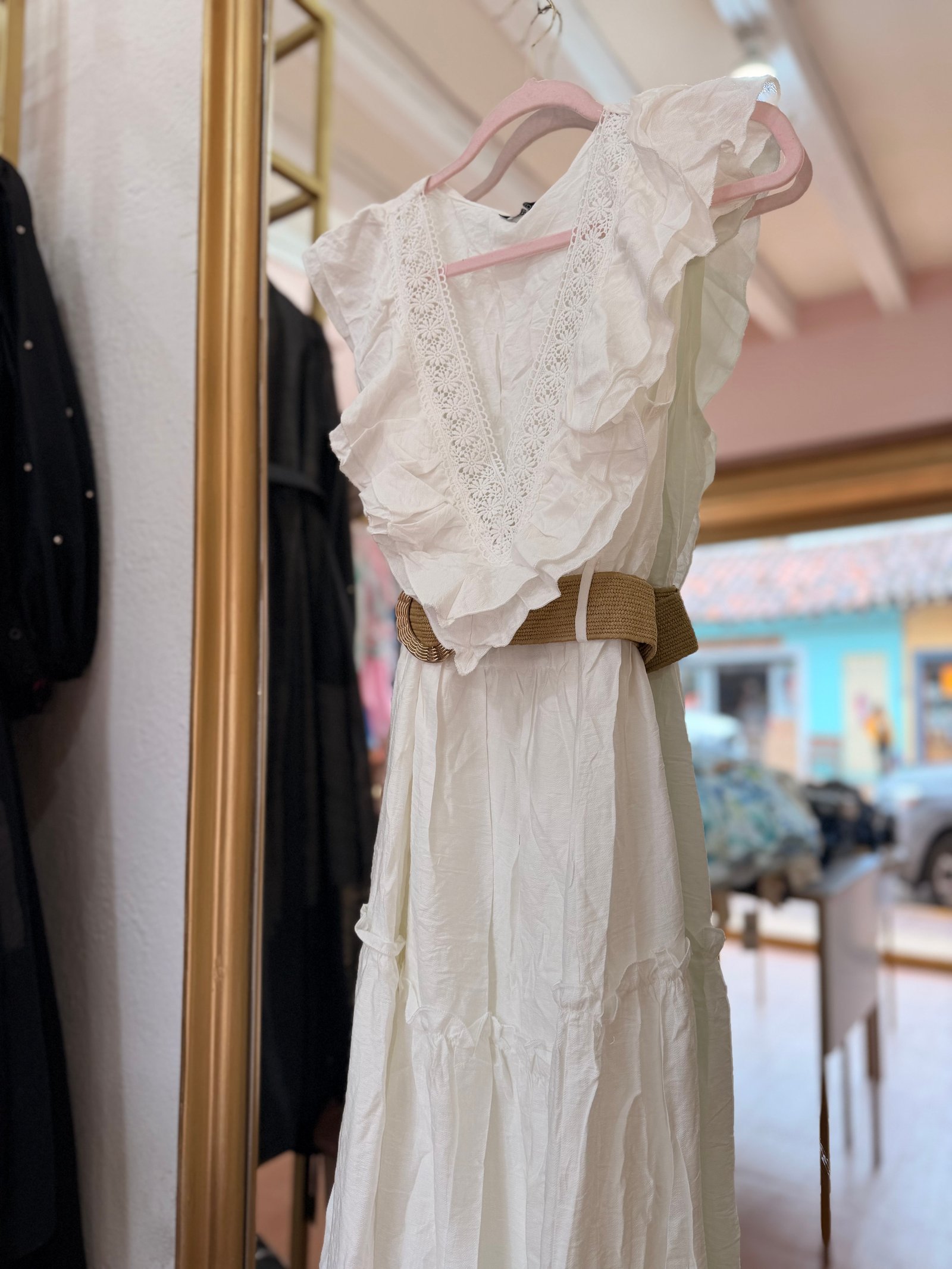 vestido blanco encaje