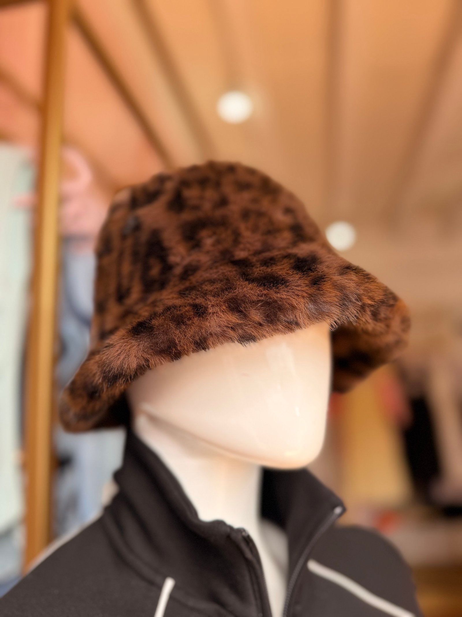 Gorro de animal print